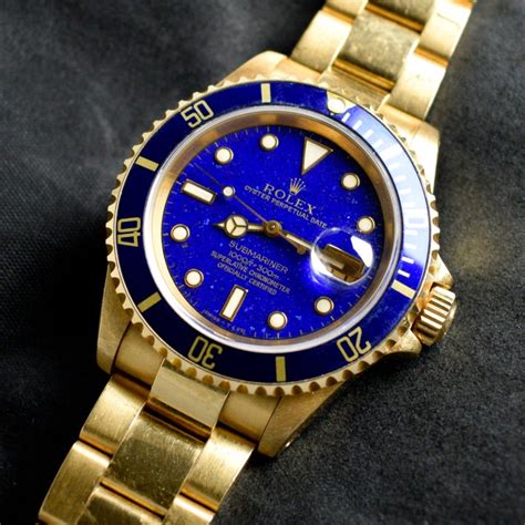 rolex submariner lapis dial